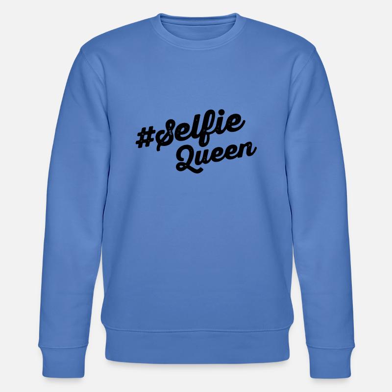 SelfieQueen - Stanley/Stella Unisex Bio-Sweatshirt CHANGER  - Blau