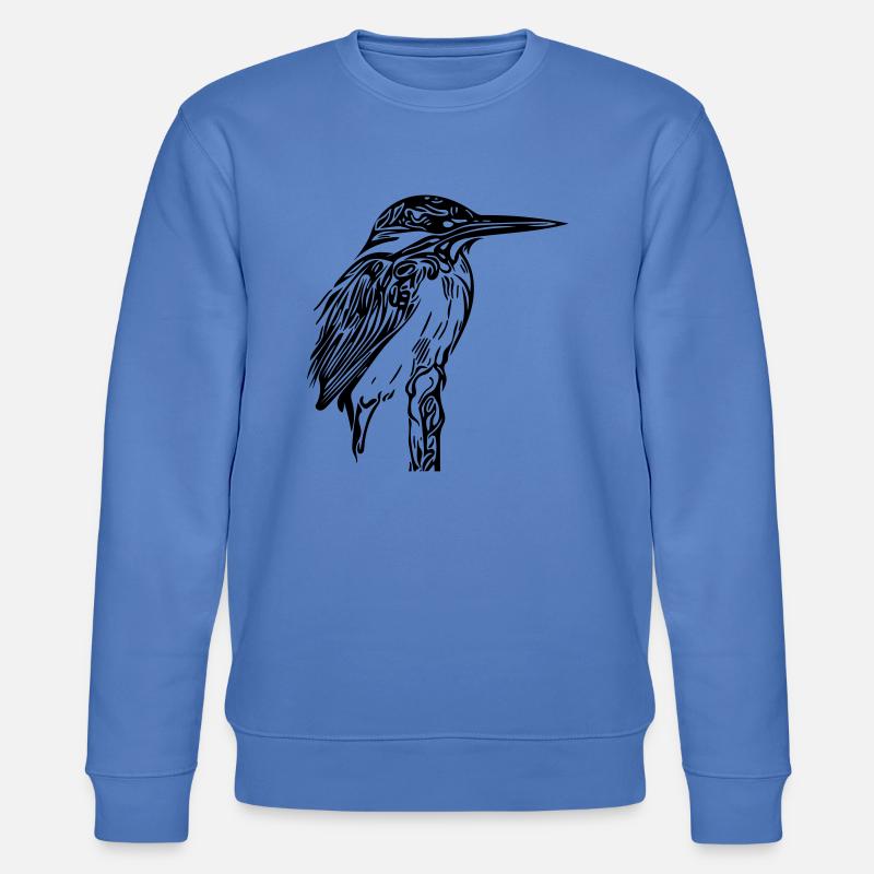 Eisvogel - Stanley/Stella Unisex Bio-Sweatshirt CHANGER  - Blau