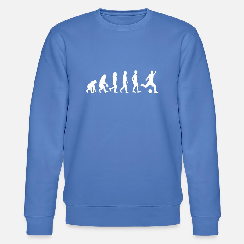 Evolution Fussball - Stanley/Stella Unisex Bio-Sweatshirt CHANGER - Blau