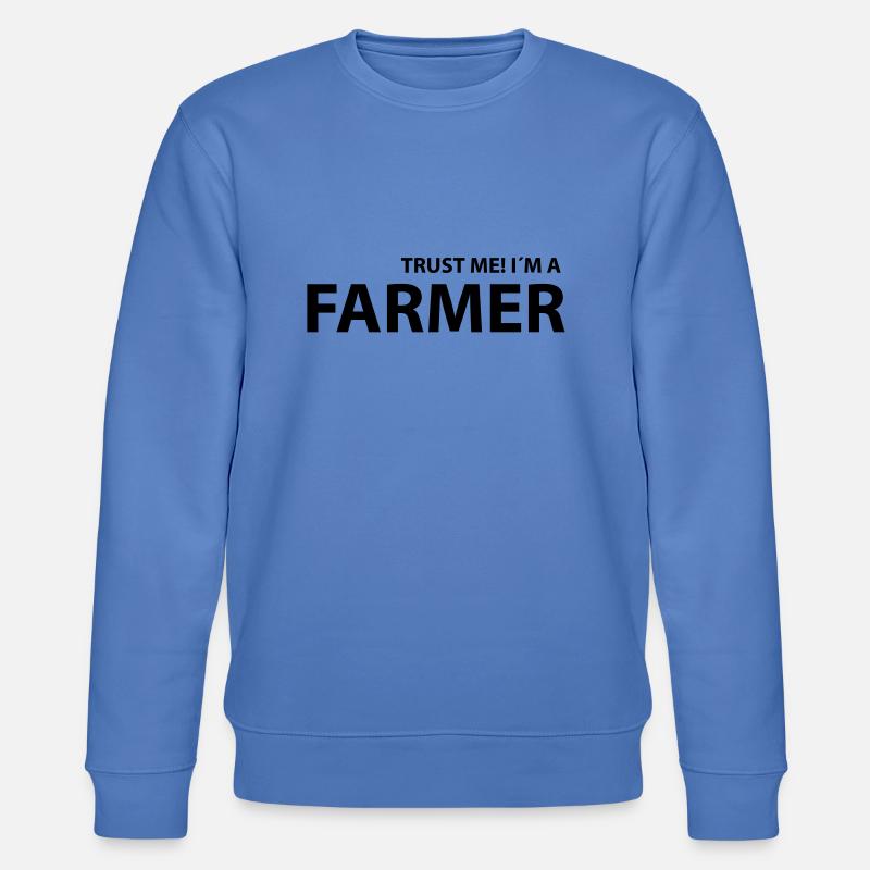 farmer - Stanley/Stella Unisex Bio-Sweatshirt CHANGER  - Blau
