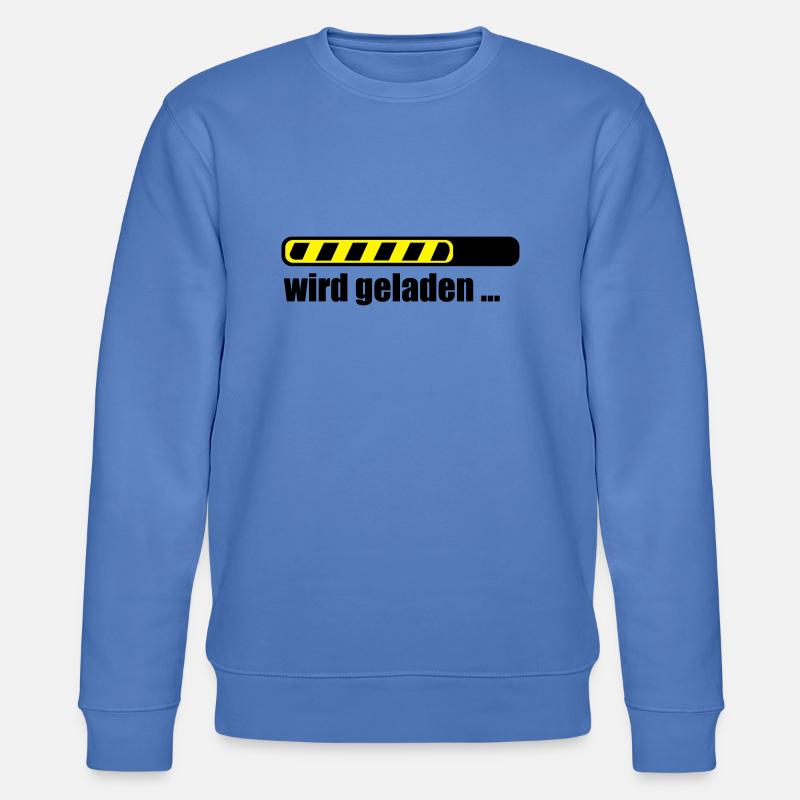 Ladebalken PC loading Computer Download - Stanley/Stella Unisex Bio-Sweatshirt CHANGER - Blau