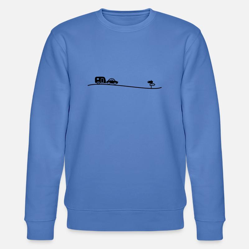 Auto Camping - Stanley/Stella Unisex Bio-Sweatshirt CHANGER  - Blau
