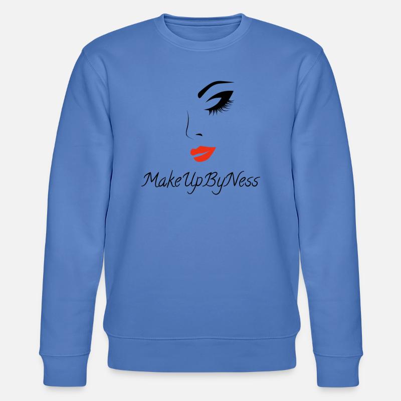 MakeUpByNess - Stanley/Stella Unisex Bio-Sweatshirt CHANGER  - Blau