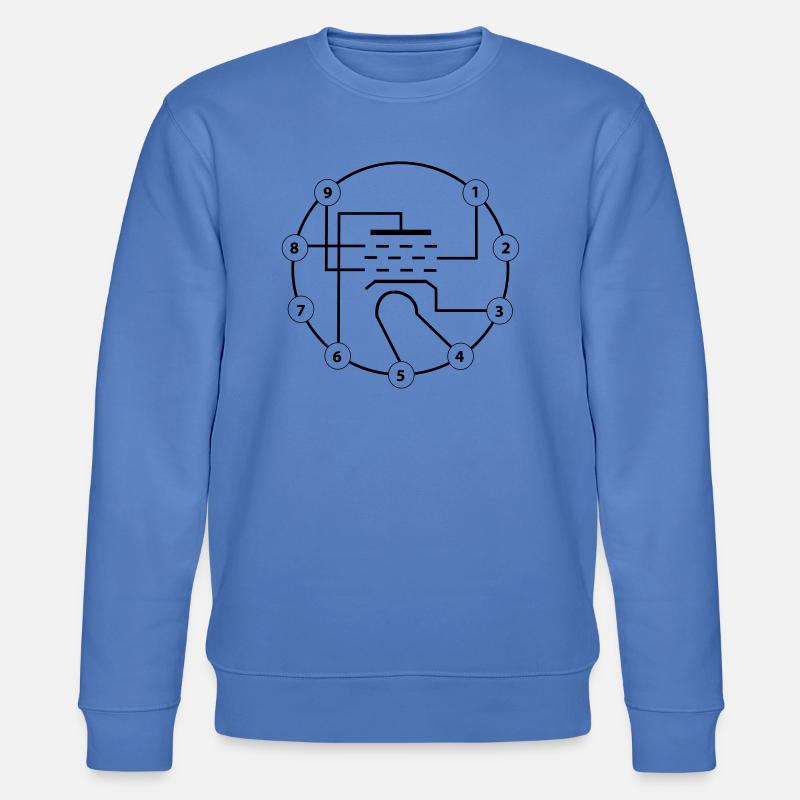 penthode - Stanley/Stella Unisex Bio-Sweatshirt CHANGER  - Blau