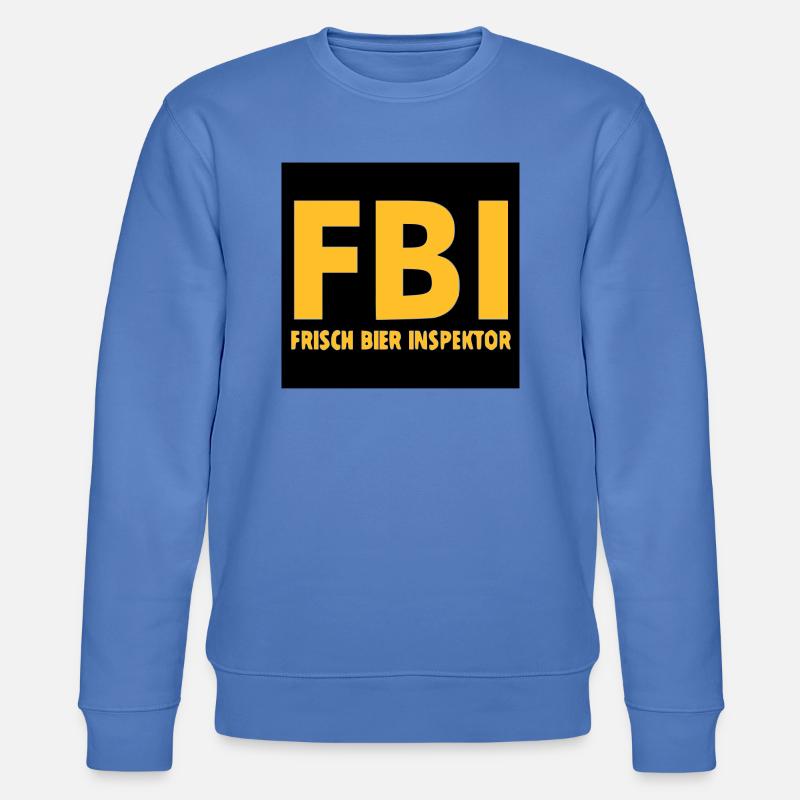 FBI - Stanley/Stella Unisex Bio-Sweatshirt CHANGER  - Blau