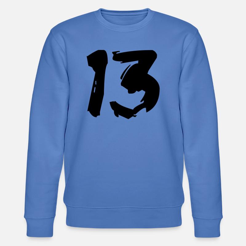 Brushed 13 - Stanley/Stella Unisex Bio-Sweatshirt CHANGER  - Blau