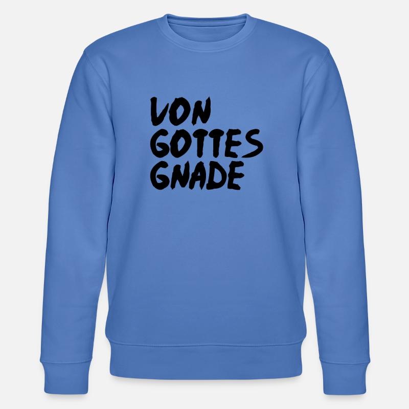 Gnade - Stanley/Stella Unisex Bio-Sweatshirt CHANGER  - Blau