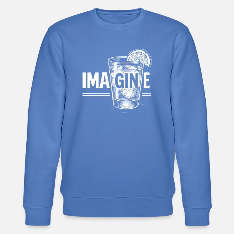 Imagine: Perfekte Geschenkidee! - Stanley/Stella Unisex Bio-Sweatshirt CHANGER  - Blau