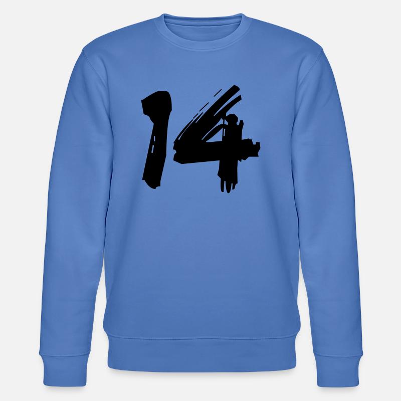 Brushed 14 - Stanley/Stella Unisex Bio-Sweatshirt CHANGER  - Blau