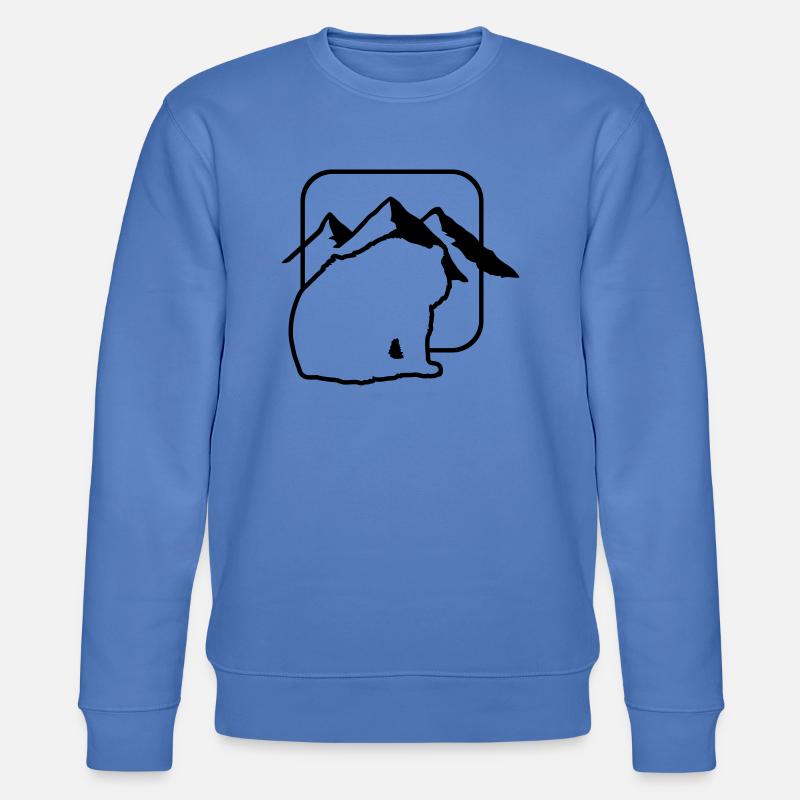 baer - Stanley/Stella Unisex Bio-Sweatshirt CHANGER  - Blau