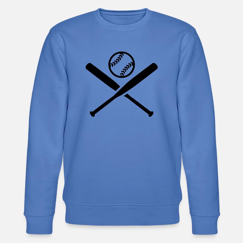Softball - Stanley/Stella Unisex Bio-Sweatshirt CHANGER  - Blau