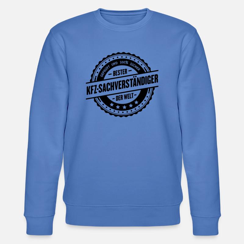 KFZ-Sachverständiger - Stanley/Stella Unisex Bio-Sweatshirt CHANGER  - Blau