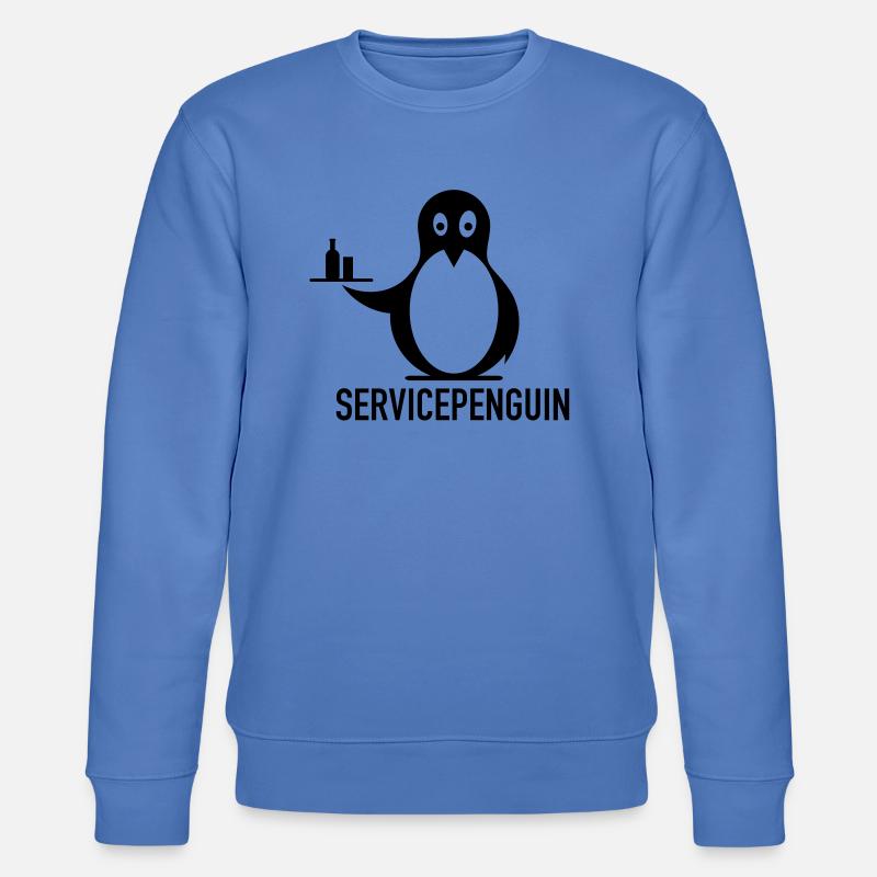 servicepenguin - Stanley/Stella Unisex Bio-Sweatshirt CHANGER  - Blau