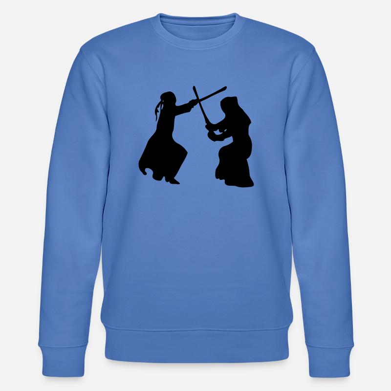 Kampfkunst Kendo -3 - Stanley/Stella Unisex Bio-Sweatshirt CHANGER  - Blau