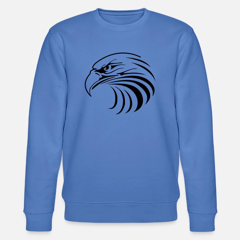 Adler/Eagle - Stanley/Stella Unisex Bio-Sweatshirt CHANGER  - Blau