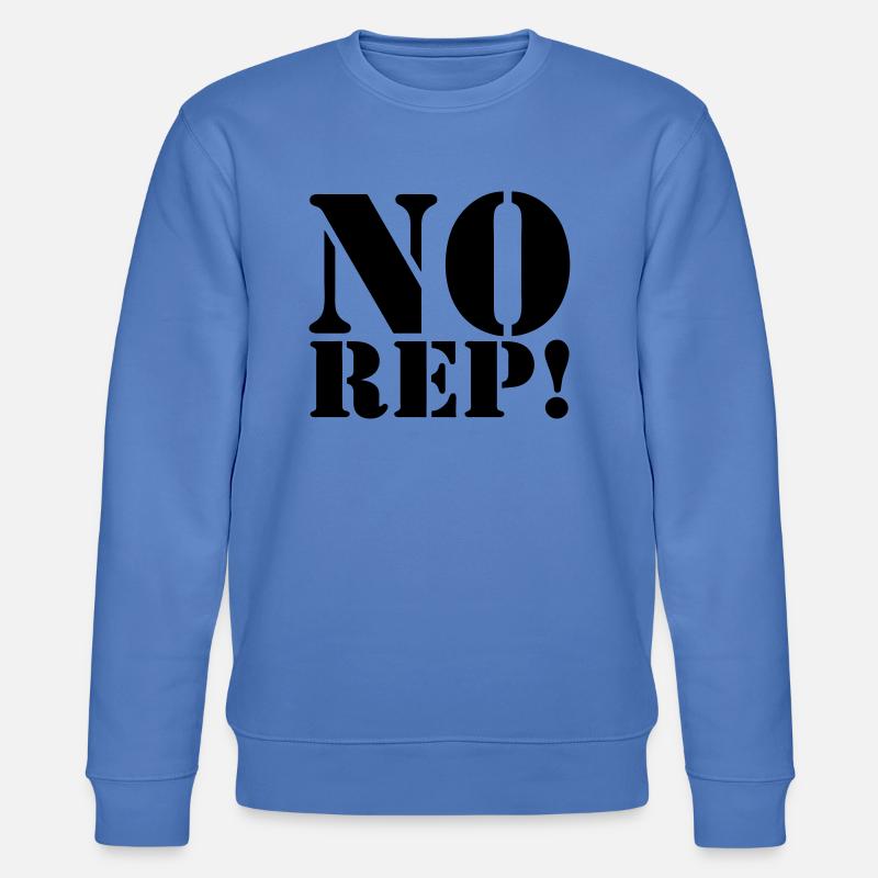 NO REP - Stanley/Stella Unisex Bio-Sweatshirt CHANGER  - Blau