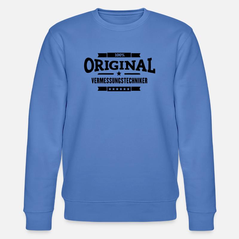 Vermessungstechniker - Stanley/Stella Unisex Bio-Sweatshirt CHANGER  - Blau