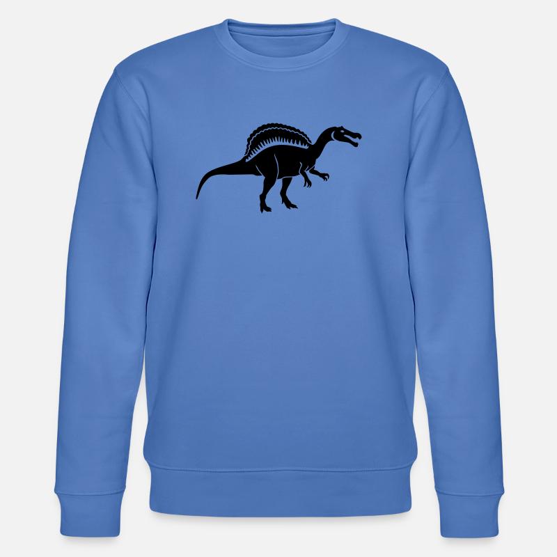 Spinosaurus - Stanley/Stella Unisex Bio-Sweatshirt CHANGER  - Blau