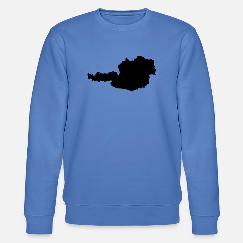 Österreich - Stanley/Stella Unisex Bio-Sweatshirt CHANGER  - Blau