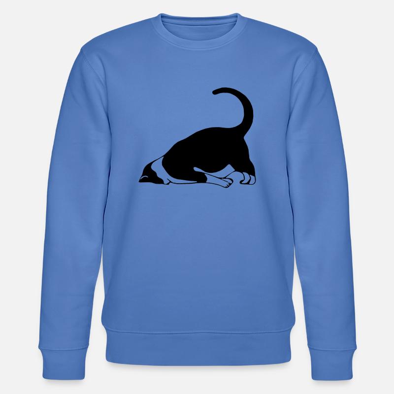 Chat endormi - Sweat bio CHANGER Stanley/Stella Unisexe - bleu