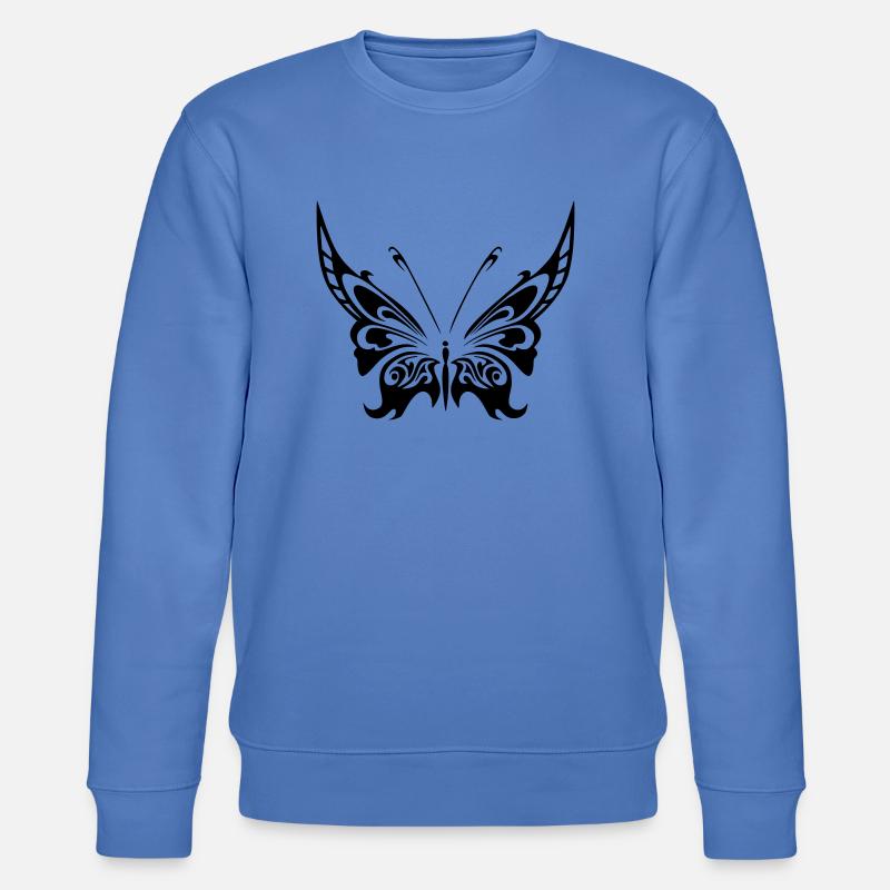 papillon 2 - Sweat bio CHANGER Stanley/Stella Unisexe - bleu
