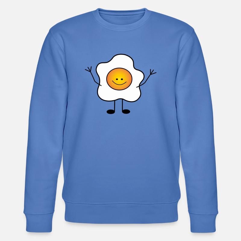 egg - Stanley/Stella Unisex Bio-Sweatshirt CHANGER  - Blau
