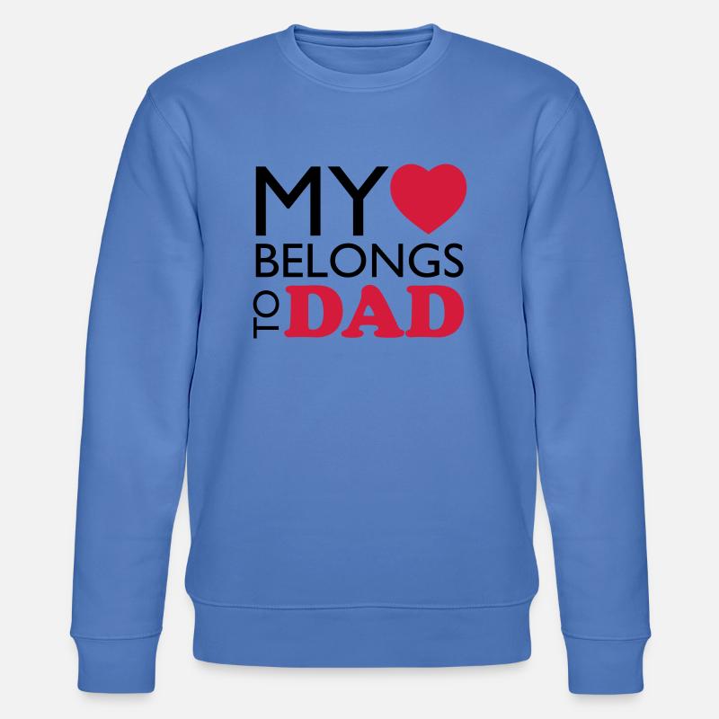 MHBT DAD - Stanley/Stella Unisex Bio-Sweatshirt CHANGER  - Blau