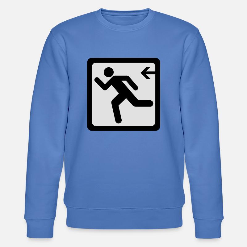 Exit - Stanley/Stella Unisex Bio-Sweatshirt CHANGER  - Blau