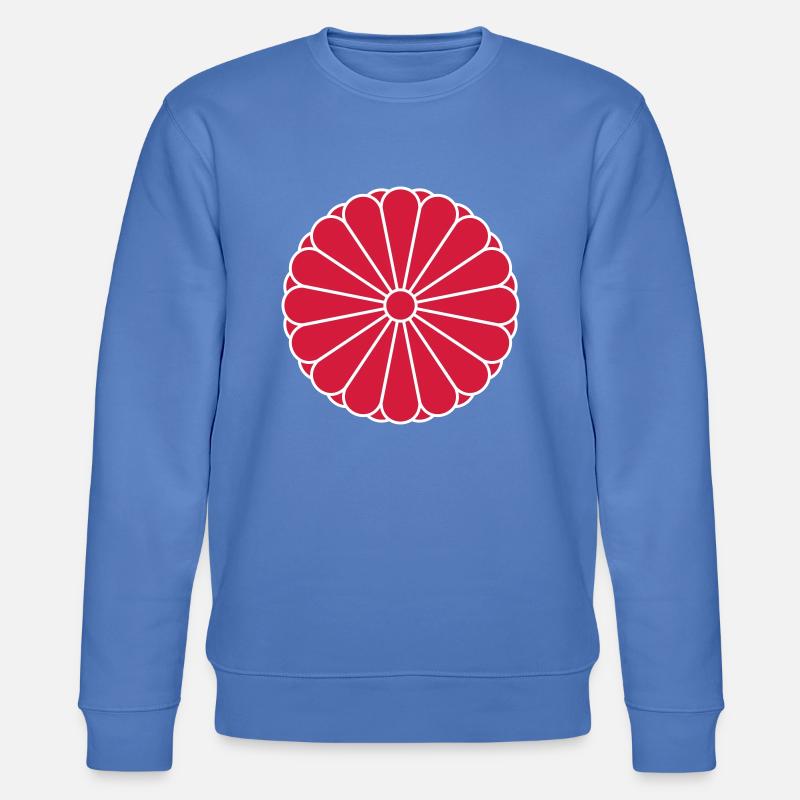 Japan Emblem - Stanley/Stella Unisex Bio-Sweatshirt CHANGER  - Blau