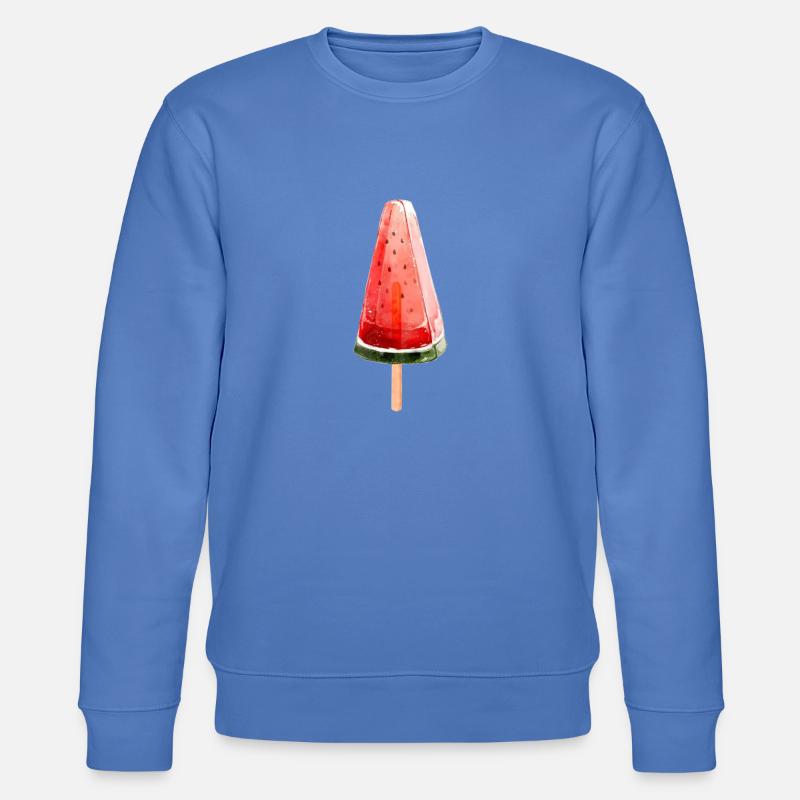 Melonen Eis - Stanley/Stella Unisex Bio-Sweatshirt CHANGER  - Blau