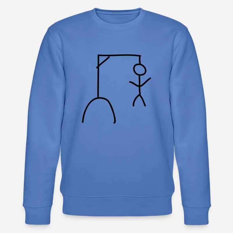 Galgenmänchen - Stanley/Stella Unisex Bio-Sweatshirt CHANGER  - Blau