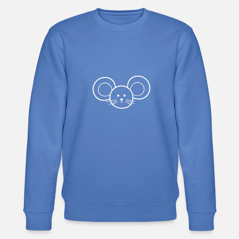 Souris souris - Sweat bio CHANGER Stanley/Stella Unisexe - bleu