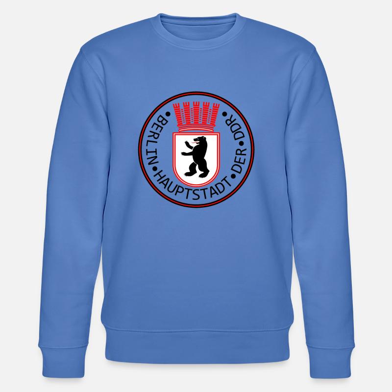Berlin - capitale de la RDA - Sweat bio CHANGER Stanley/Stella Unisexe - bleu