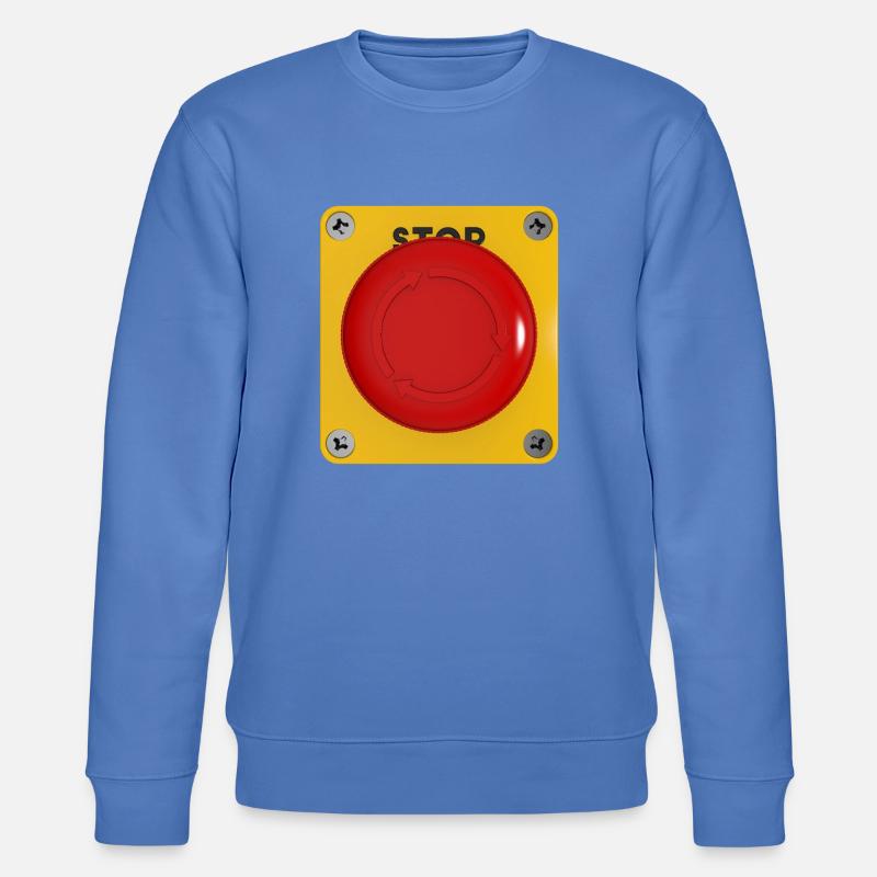Hör auf. - Stanley/Stella Unisex Bio-Sweatshirt CHANGER  - Blau