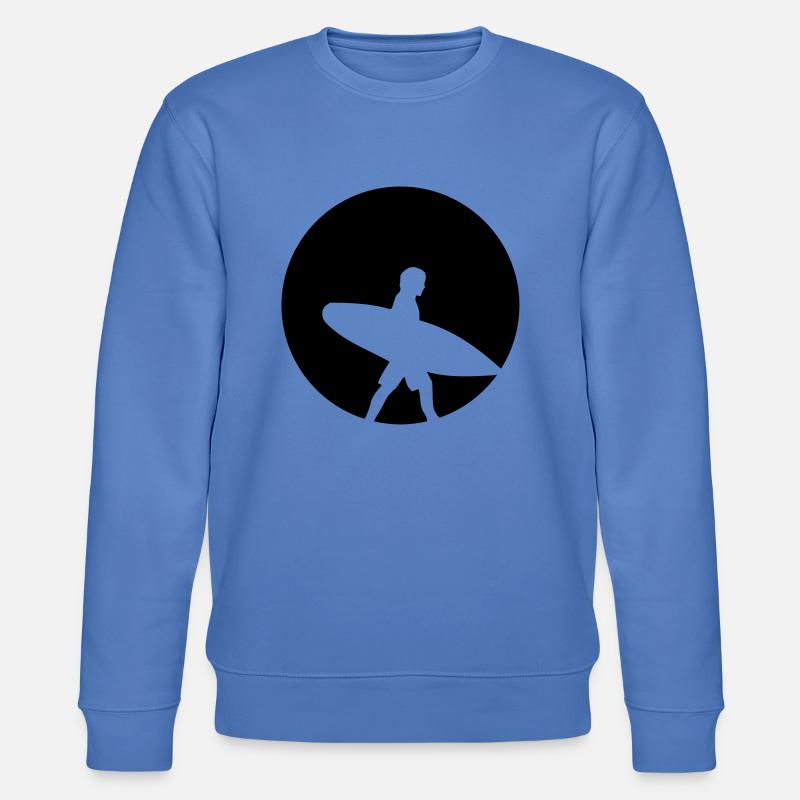 Surfer - Stanley/Stella Unisex Bio-Sweatshirt CHANGER  - Blau