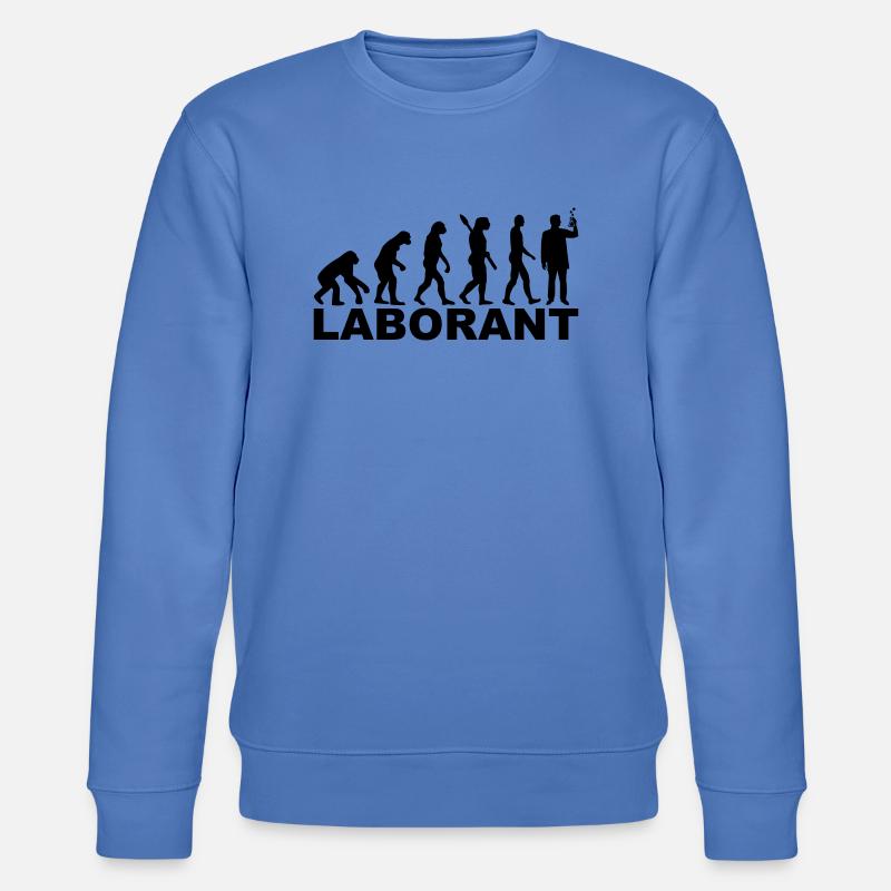 Laborant - Stanley/Stella Unisex Bio-Sweatshirt CHANGER  - Blau
