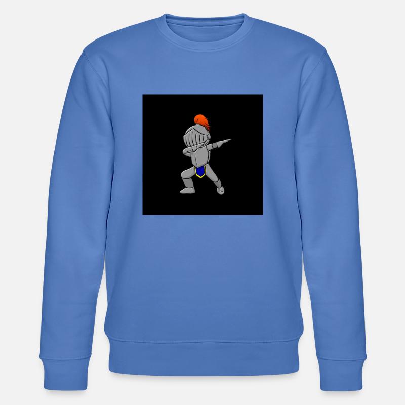 Masque de chevalier garçons - Sweat bio CHANGER Stanley/Stella Unisexe - bleu