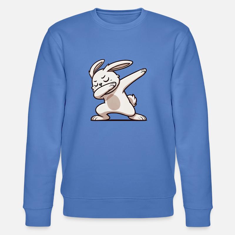 Lapin Lapin Dabbing - Sweat bio CHANGER Stanley/Stella Unisexe - bleu