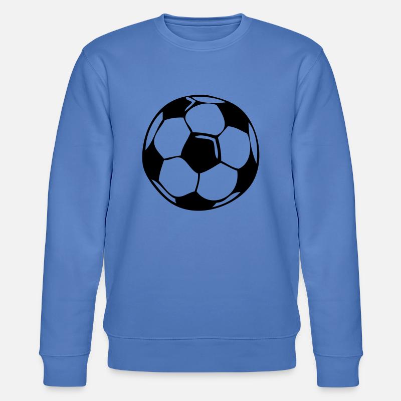 fußball - Stanley/Stella Unisex Bio-Sweatshirt CHANGER  - Blau