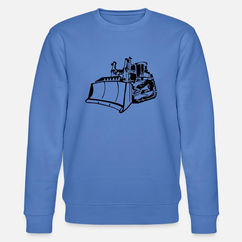 Planierraupe / Raupe / Bagger - Stanley/Stella Unisex Bio-Sweatshirt CHANGER  - Blau