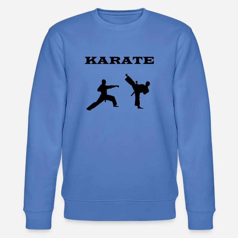 karate - Stanley/Stella Unisex Bio-Sweatshirt CHANGER  - Blau