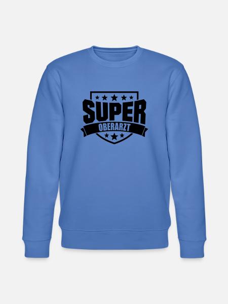 Super Oberarzt - Stanley/Stella Unisex Bio-Sweatshirt CHANGER - Blau
