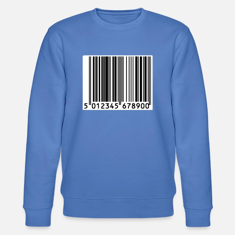 Strichcode - Stanley/Stella Unisex Bio-Sweatshirt CHANGER  - Blau