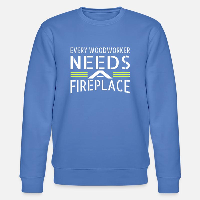 arboriculture birthday gift statement - Stanley/Stella Unisex Bio-Sweatshirt CHANGER - Blau