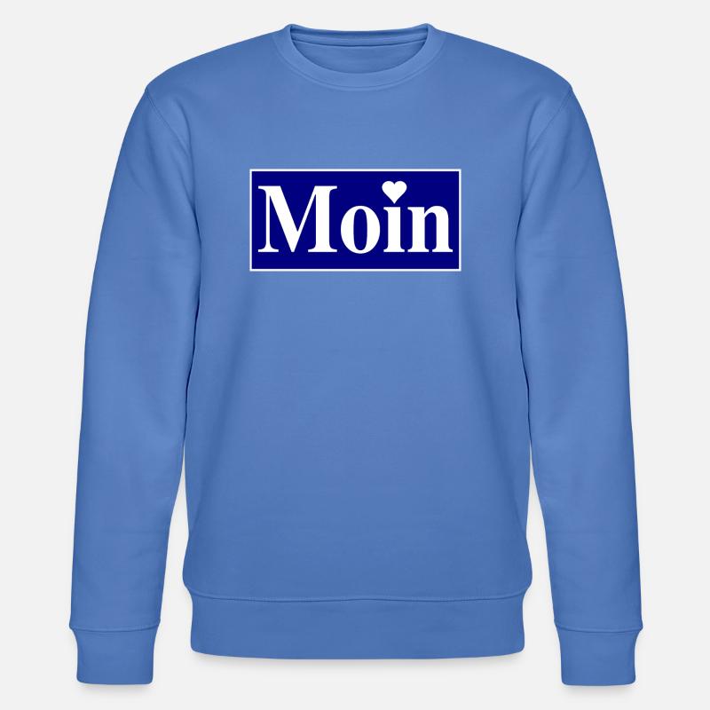 Moin - Stanley/Stella Unisex Bio-Sweatshirt CHANGER  - Blau