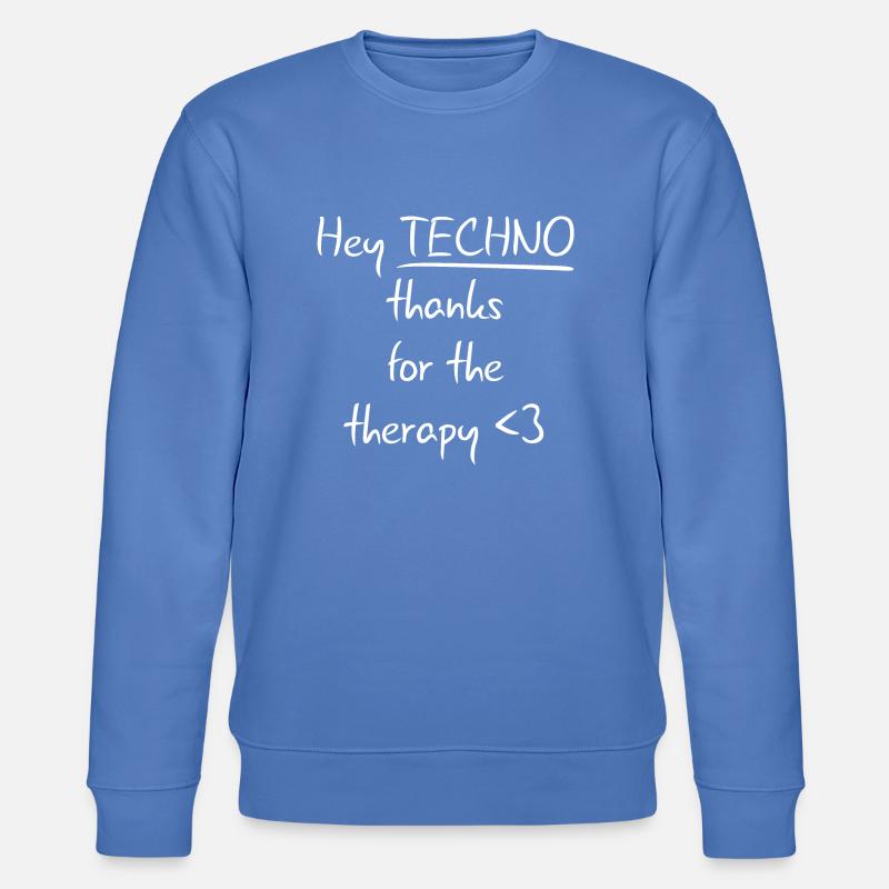 Techno Therapy - Stanley/Stella Unisex Bio-Sweatshirt CHANGER  - Blau