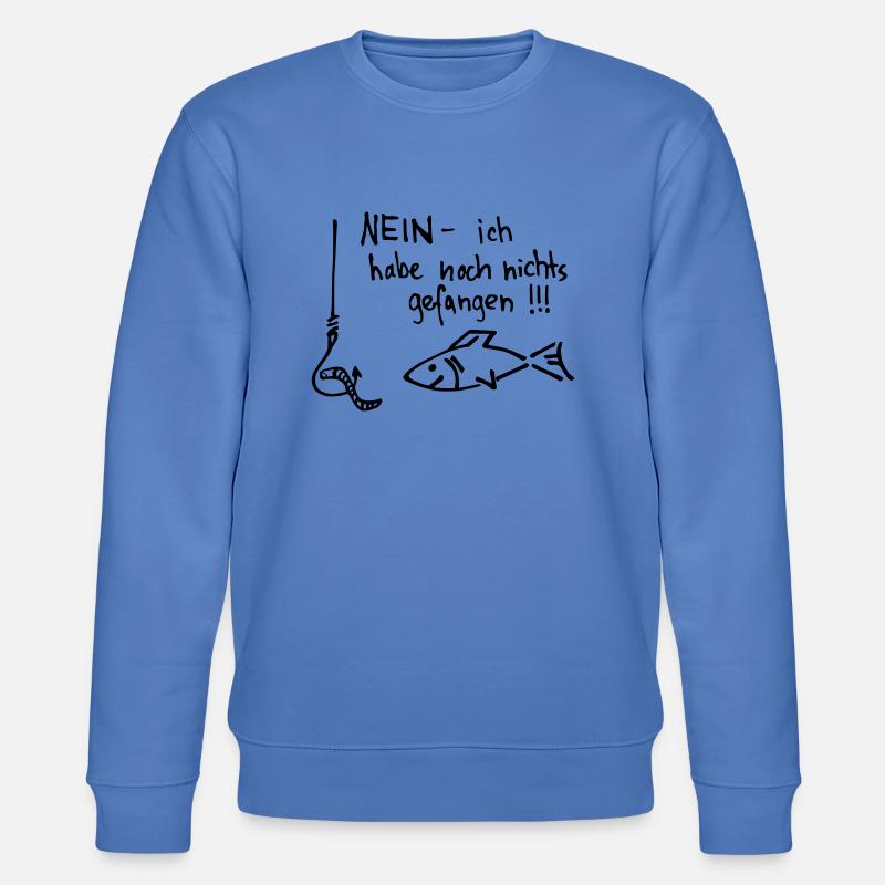 nein - ich habe ... - Stanley/Stella Unisex Bio-Sweatshirt CHANGER  - Blau