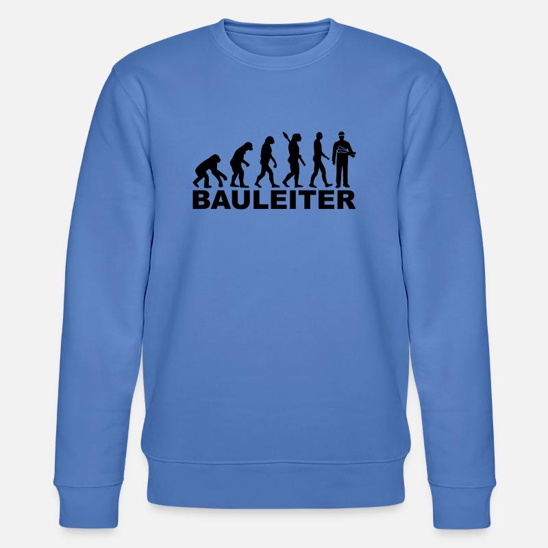 Bauleiter - Stanley/Stella Unisex Bio-Sweatshirt CHANGER  - Blau