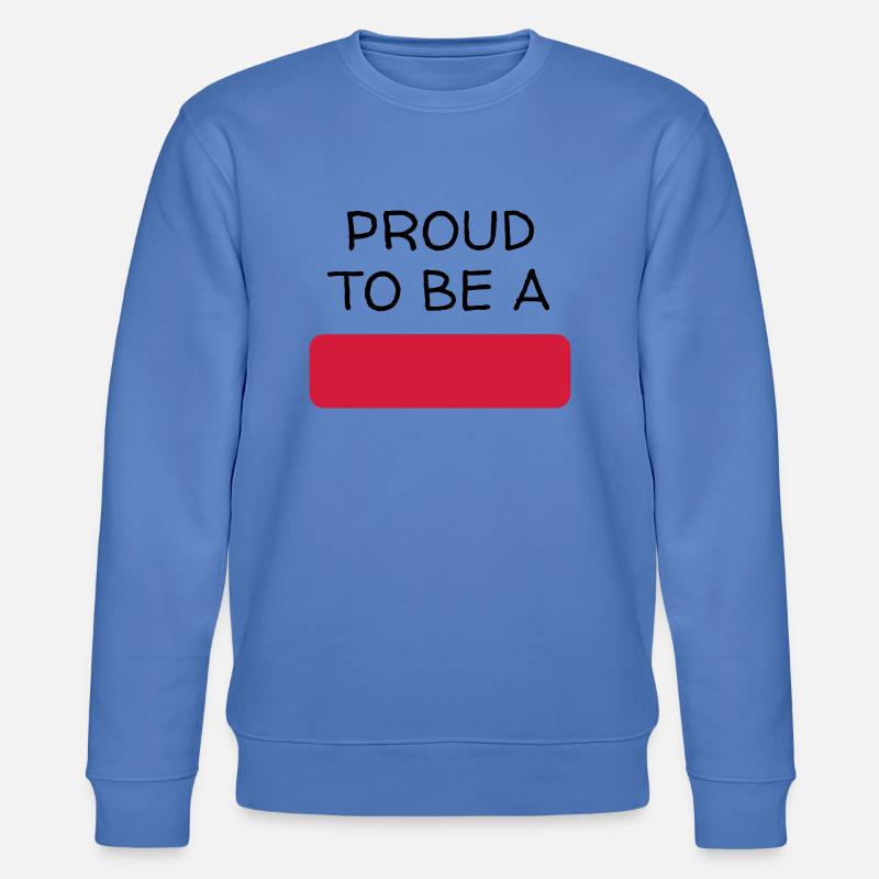 A Personnaliser / Custom / Customiser / Customize - Sweat bio CHANGER Stanley/Stella Unisexe - bleu
