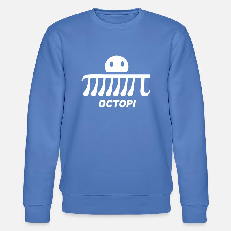 OCTOPI - Stanley/Stella Unisex Bio-Sweatshirt CHANGER  - Blau
